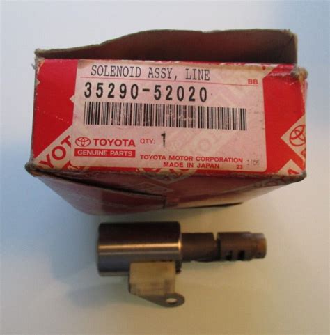 Genuine Toyota SOLENOID ASSY LINE PRESSURE CONTROL 35290 52020 OEM EBay