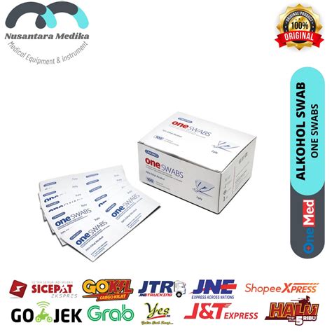 Jual One Swab Alkohol Swab OneMed Shopee Indonesia