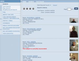 South Dakota Sex Offender Registry Resources Offender Records