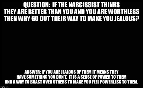 Narcissistic Jealousy Imgflip