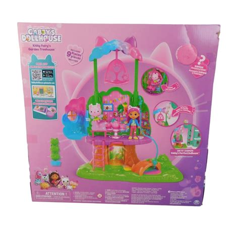 Dreamworks Gabbys Dollhouse Kitty Fairys Garden Treehouse