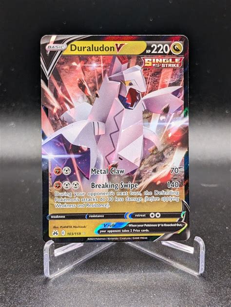 Pokémon TCG Duraludon V Crown Zenith 103 159 Holo Ultra Rare eBay