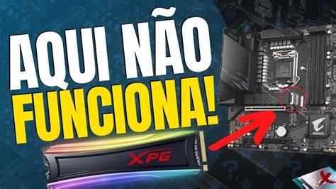 Ssd Nvme M 2 Não Funciona Na Placa Mãe Aorus B560m Elite Youtube