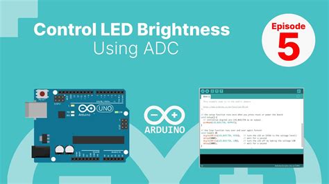 How To Control Led Brightness Using Adc With Potentiometer Arduino Led Brightness Control