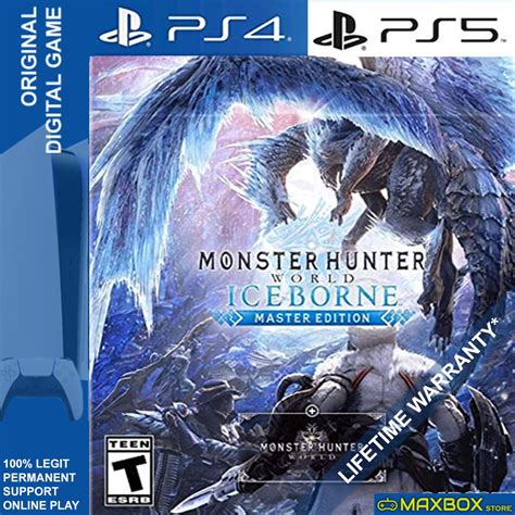 Jual Monster Hunter World ICEBORN PS4 PS5 Original Digital Game ...