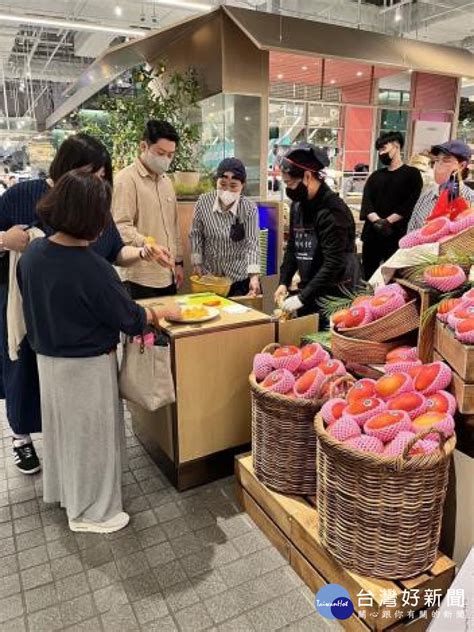 黃偉哲出訪韓國行銷芒果 韓國樂天集團及現代百貨上架 蕃新聞