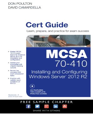 Fillable Online Mcsa Cert Guide Fax Email Print Pdffiller