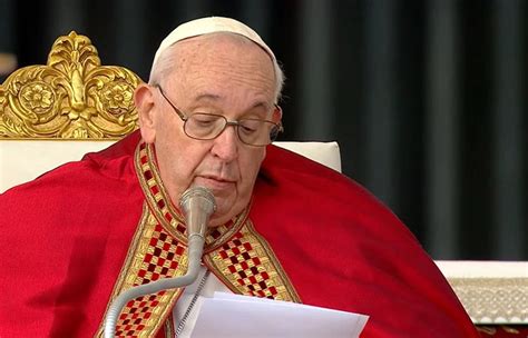 Franciszek Na Pogrzebie Papie A Seniora Benedykcie Niech Twoja