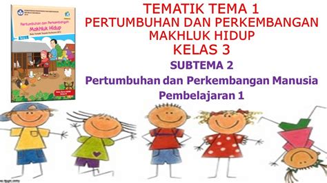 Kelas 3 Tematik Tema 1 Pertumbuhan Dan Perkembangan Makhluk Hidup