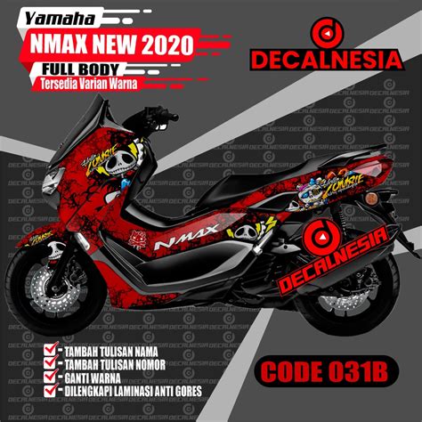 Jual Stiker Decal Motor Nmax New 2021 2022 2023 2024 Full Body Yamaha