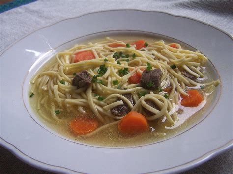 Nudelsuppe Mit Rindfleisch Von Sch Susi Chefkoch