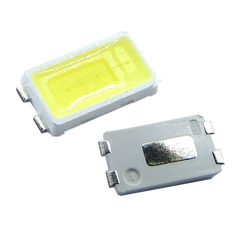 Led Smd Plcc Branca Fria W Cromatek