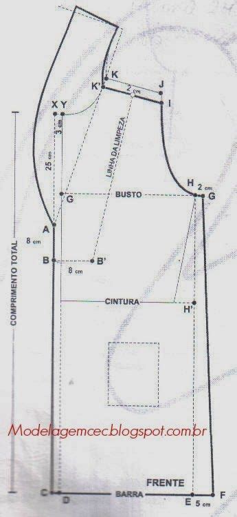 Frente Padrões De Moda Tutorial De Costura Padrões De Vestuário