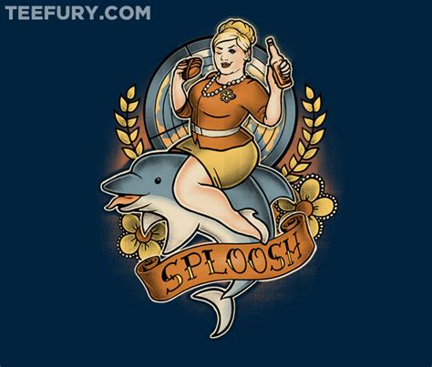 Sploosh T Shirt 11 Archer T Shirt At Teefury Today Only Archer Tv