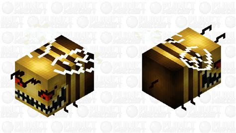 Extremely Angry Bee Minecraft Mob Skin