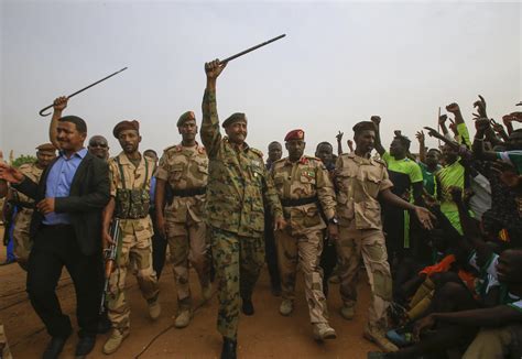 Sudan S Army Chief Abdel Fattah Al Burhan At War With His Deputy