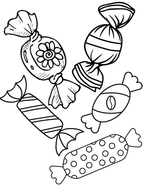 Jeanette Cook: Candy Coloring Pages