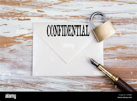 Private And Confidential Letter High Resolution Stock Photography and ...