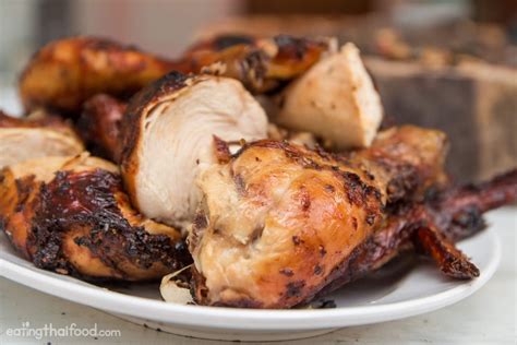 Authentic Thai Grilled Chicken Recipe Gai Yang ไก่ย่าง