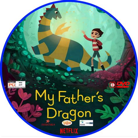 My Fathers Dragon 2022 R1 Custom Dvd Label Dvdcovercom