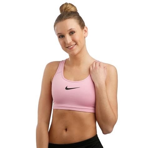 Buy Nike Pro Classic Swoosh Sports Bras Women Pink Black Online Tennis Point