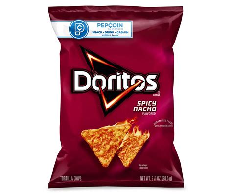 Spicy Nacho Doritos Bag Sizes Edusvetgobgt