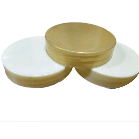 White And Golden 53mm Cosmetic Jar Cap At Rs 0 80 Piece In Ahmedabad