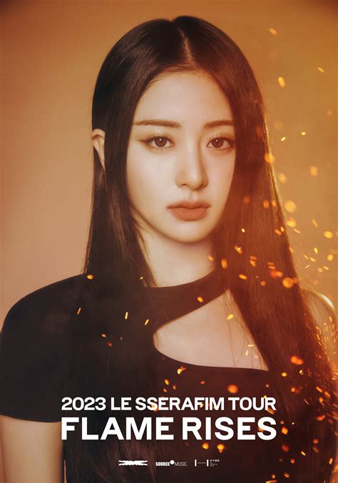 Le Sserafim 2023 Le Sserafim Tour Flame Rises In Seoul Concept