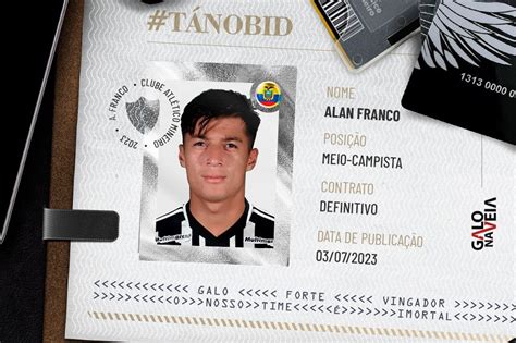 Atlético Mineiro confirma el regreso de Alan Franco tras la cesión en