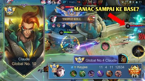 Update Claude Kalian Gada Damage Kalian Wajib Coba Build Claude