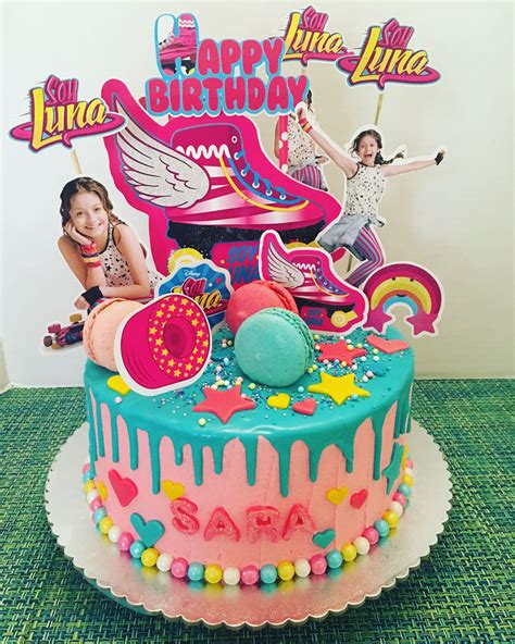 Soy Luna Roller Skating Party Skate Party 18th Birthday Cake