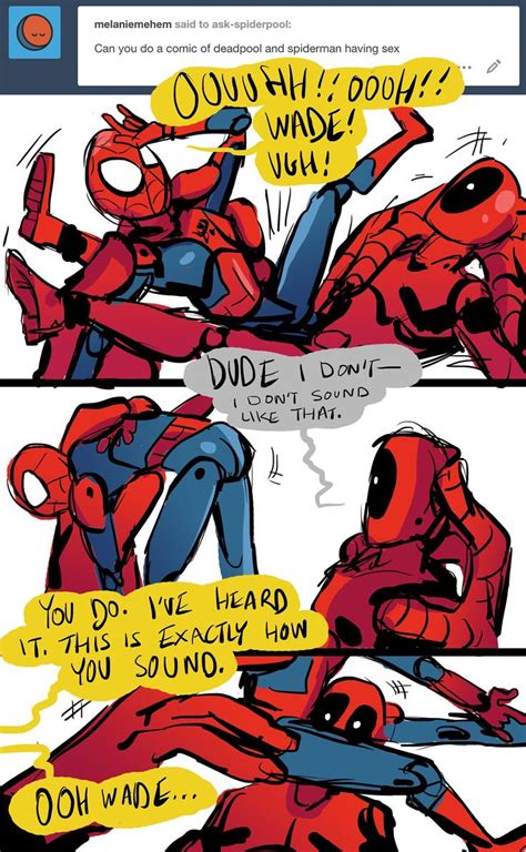 Pin By Allie Egland On Spooderpool And Marvel Deadpool And Spiderman