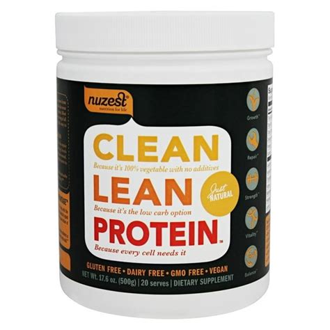 Nuzest Clean Lean Protein Just Natural 176 Oz