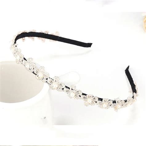 Hair Accessories Hot 1 Piece White Lace Fashion Hair Band Solid