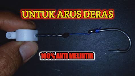 Cara Mudah Membuat Rangkaian Pancing Arus Deras Teknik Dasaran Youtube