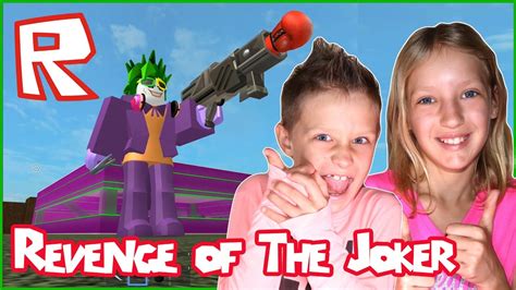 The Revenge Of The Joker Roblox Super Hero Tycoon With Gamergirl