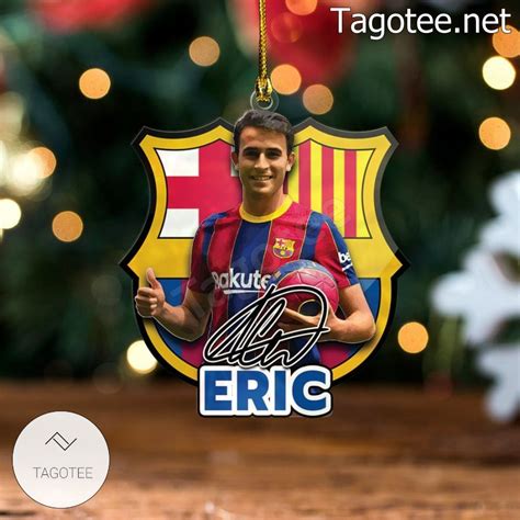 Barcelona Eric Garc A Xmas Ornament Tagotee