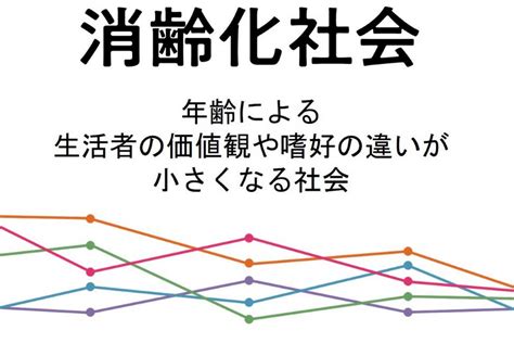 消齢化社会 年齢による違いが消えていく 生き方、社会、ビジネスの未来予測 それからのそれから