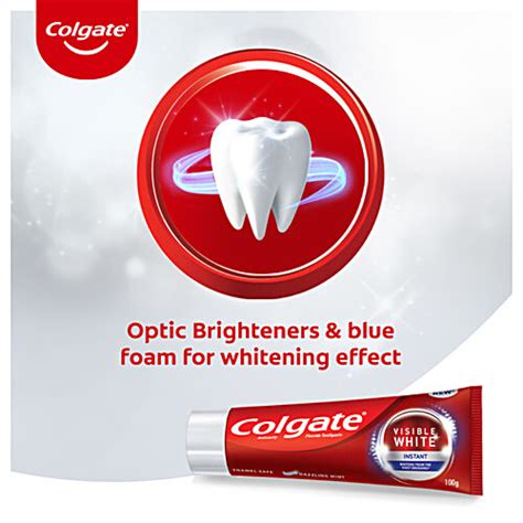 Buy Colgate Visible White Instant Toothpaste Online At Best Price Of Rs