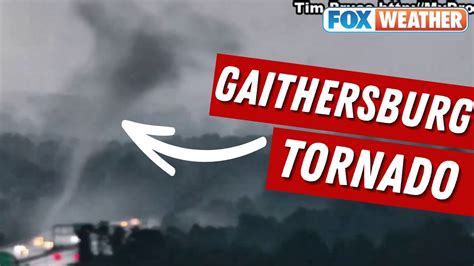 I Thought I Was Going To Die Gaithersburg Md Suffers Widespread Damage After Tornado Youtube