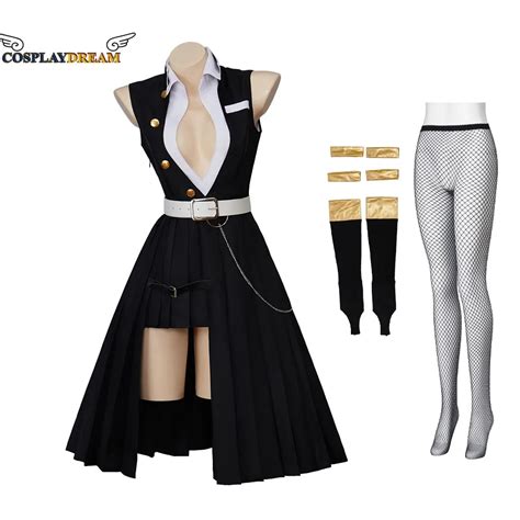 Demon Slayer Uzui Tengen Cosplay Costume Female Version Sexy Uniform