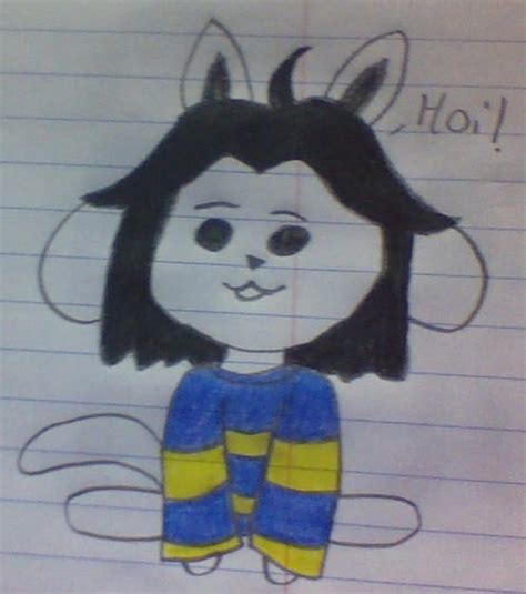 Temmie By Gingerstrawberry2003 On Deviantart