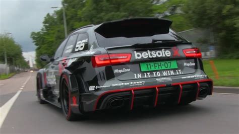 1000 Hp Audi Rs6 Dtm Ex Jon Olsson Redline Revs Brutal Acceleration Youtube