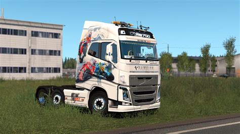 Skin Hawkins Logistics For Volvo Fh X Gamesmods Net Fs Fs