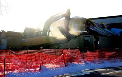 Demolition begins on old McDonald’s building