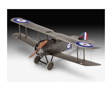 Сборная модель истребителя 1 48 Sopwith F 1 Camel Revell 03906