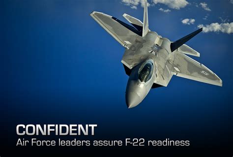 Air Force assures F-22 readiness following extensive testing > Air ...