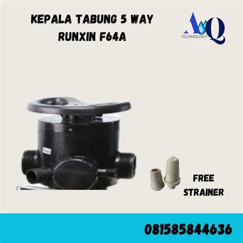 Jual Kepala Tabung Frp Manual Multiport Valve Softener F A Way