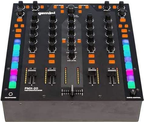 Midi And Innofader Ready Crossfader Gemini Pmx 10 2 Channel Mixer All