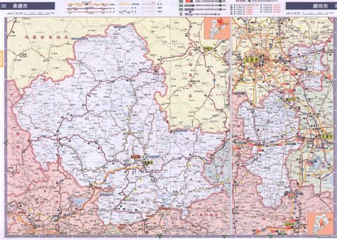 河北省承德市廊坊市公路交通地图交通地图库